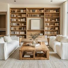 Custom Floor-to-Ceiling Library & Shelving